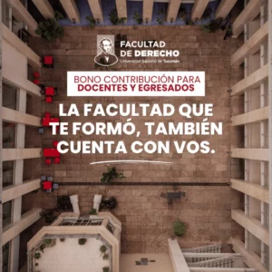 Bono Contribución Voluntario - Docentes y Egresados